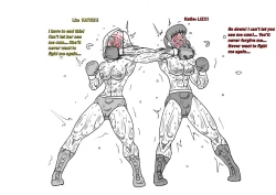 Page 21 of Boxing Girls Katie vs. Liz Rounds 1-4Plus Bonus Sisters Round