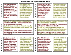 Page 42 of Boxing Girls Katie vs. Liz Rounds 1-4Plus Bonus Sisters Round