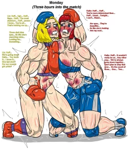 Page 65 of Boxing Girls Katie vs. Liz Rounds 1-4Plus Bonus Sisters Round