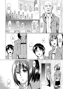 Page 4 of Mikasa to Kibishii Shiken!! | Mikasa's rough training