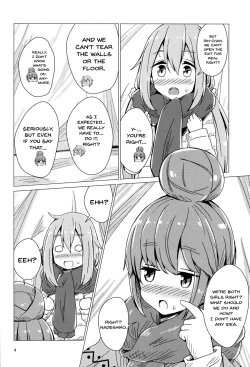 Page 3 of Sex Shinai to Derenai Tent ni Tojikomerareta NadeRin | Nade And Rin Were Trapped Inside Their Tent Unless They Had Sex