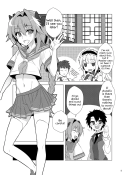 Page 4 of Astolfo-kyun Mitetara Seibetsu Nante Doudemo Yokunarimashita