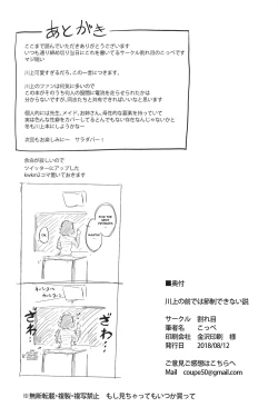 Page 29 of Kawakami no Mae de wa Sessei Dekinai Setsu