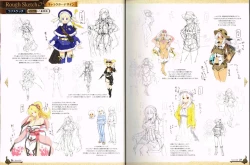 Page 14 of Evenicle 2 Settei Shiryou Rough Gashuu