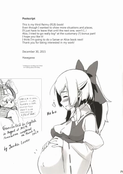 Page 18 of Reimu to Sorya Mou Nakayoku Natta