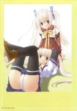 Page 15 of clover heart's visual fan book