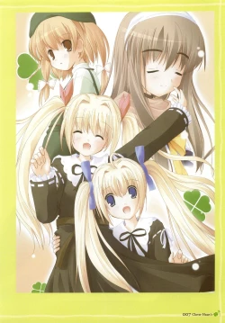 Page 8 of clover heart's visual fan book