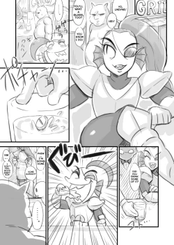 Page 3 of Undyne Ryoujoku Manga