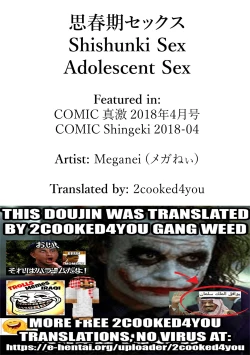 Page 36 of Shishunki Sekkusu | Adolescent Sex