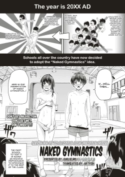 Page 1 of Danjo Pair de Yarou! Zenra-gumi Taisou | Naked Gymnastics: Let's Do It In a Male and Female Pair!