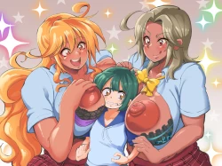 Page 4 of Bakunyuu Kuro Gal OneShota Ecchi