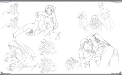 Page 104 of Natsu no Ame Visual Fanbook