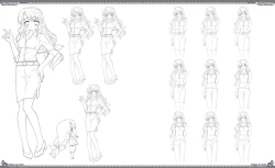 Page 112 of Natsu no Ame Visual Fanbook