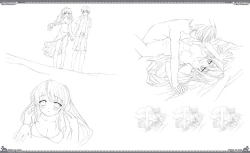 Page 114 of Natsu no Ame Visual Fanbook