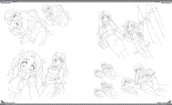 Page 117 of Natsu no Ame Visual Fanbook