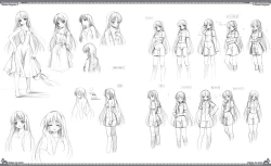 Page 132 of Natsu no Ame Visual Fanbook