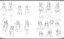 Page 133 of Natsu no Ame Visual Fanbook