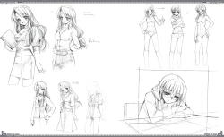 Page 151 of Natsu no Ame Visual Fanbook