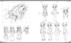 Page 153 of Natsu no Ame Visual Fanbook