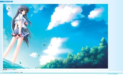 Page 24 of Natsu no Ame Visual Fanbook