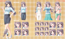 Page 61 of Natsu no Ame Visual Fanbook