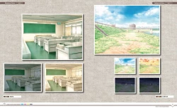 Page 75 of Natsu no Ame Visual Fanbook