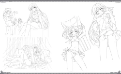 Page 86 of Natsu no Ame Visual Fanbook