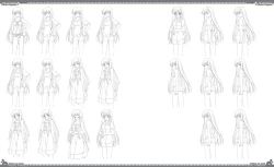 Page 92 of Natsu no Ame Visual Fanbook