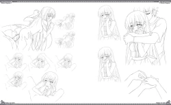 Page 97 of Natsu no Ame Visual Fanbook