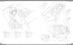 Page 98 of Natsu no Ame Visual Fanbook