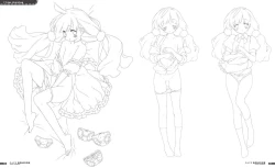 Page 100 of Cafe Sourire Visual Fanbook