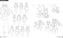 Page 106 of Cafe Sourire Visual Fanbook