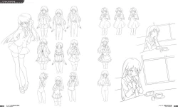 Page 117 of Cafe Sourire Visual Fanbook