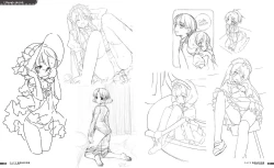 Page 128 of Cafe Sourire Visual Fanbook