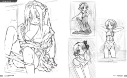 Page 131 of Cafe Sourire Visual Fanbook