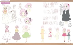 Page 64 of Cafe Sourire Visual Fanbook