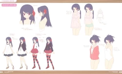 Page 73 of Cafe Sourire Visual Fanbook