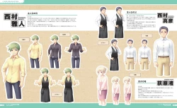 Page 76 of Cafe Sourire Visual Fanbook