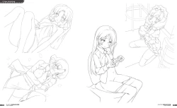 Page 92 of Cafe Sourire Visual Fanbook