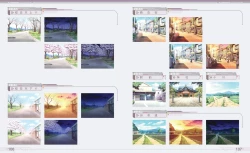 Page 58 of Sakura Musubi Visual Fanbook