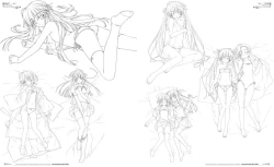 Page 14 of Yosuga no Sora Visual Fanbook