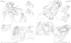 Page 27 of Yosuga no Sora Visual Fanbook