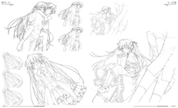 Page 39 of Yosuga no Sora Visual Fanbook