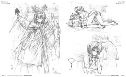 Page 64 of Yosuga no Sora Visual Fanbook