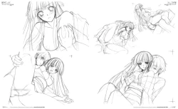 Page 78 of Yosuga no Sora Visual Fanbook