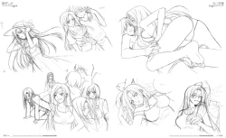 Page 98 of Yosuga no Sora Visual Fanbook