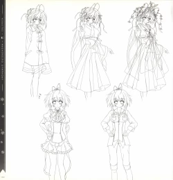 Page 102 of Mashiro-Iro Symphony illustration art book