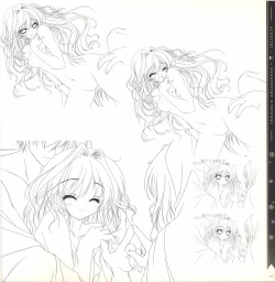 Page 117 of Mashiro-Iro Symphony illustration art book