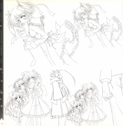 Page 120 of Mashiro-Iro Symphony illustration art book