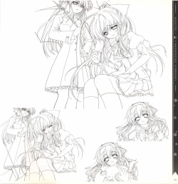 Page 139 of Mashiro-Iro Symphony illustration art book